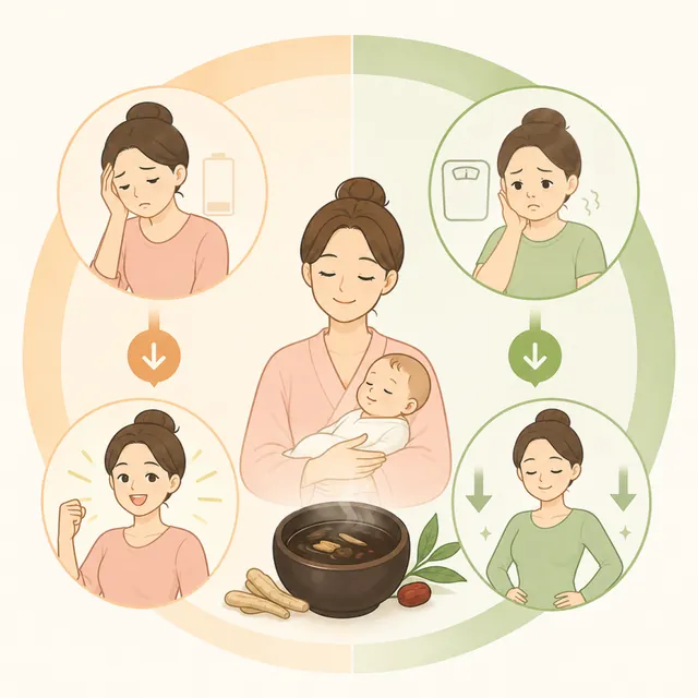 건강 정보 일러스트
